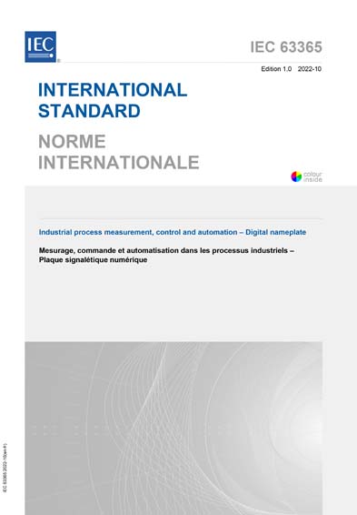 Standards PDF Cover Page