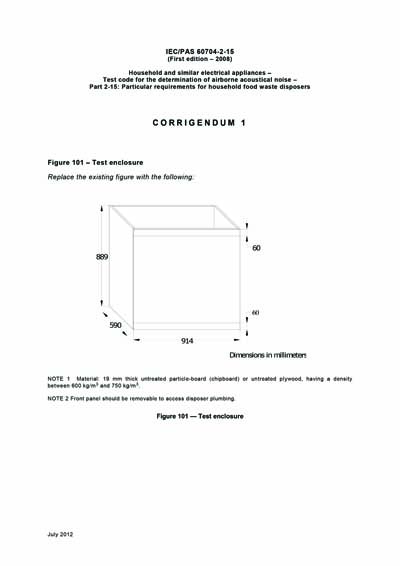 Standards PDF Cover Page
