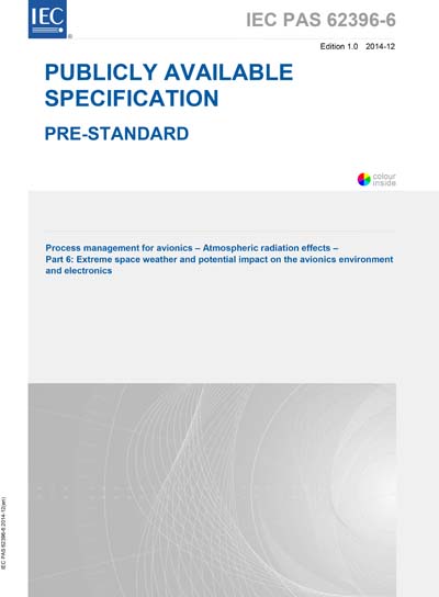 Standards PDF Cover Page