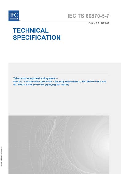 Standards PDF Cover Page