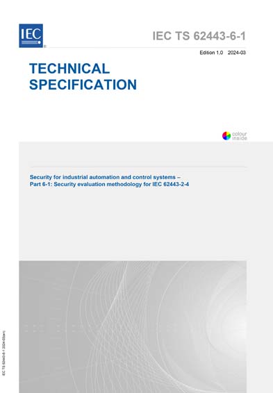Standards PDF Cover Page