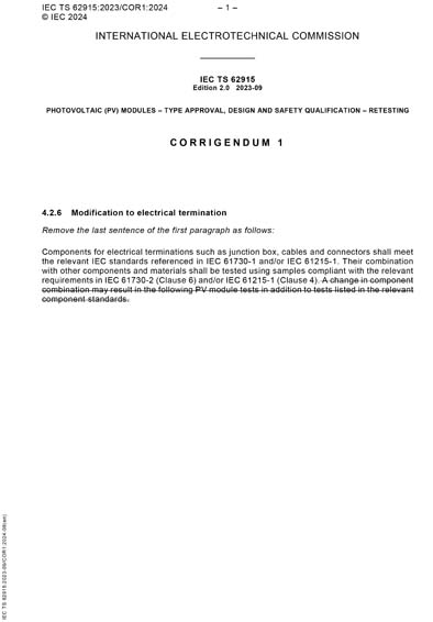 Standards PDF Cover Page