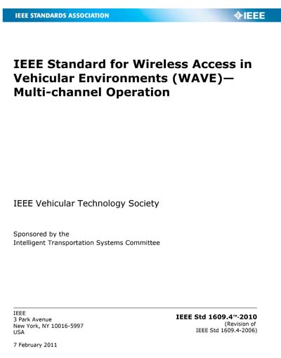 Standards PDF Cover Page