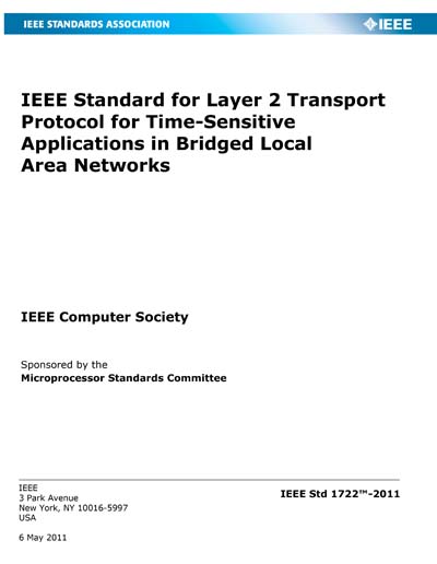 Standards PDF Cover Page