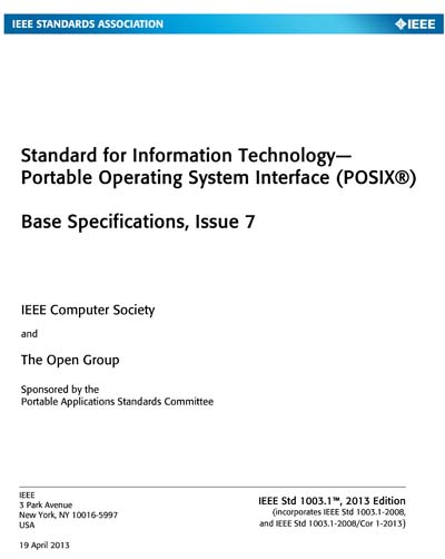 Standards PDF Cover Page