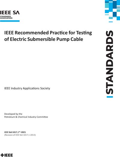 Standards PDF Cover Page