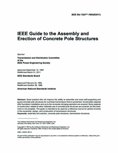 Standards PDF Cover Page