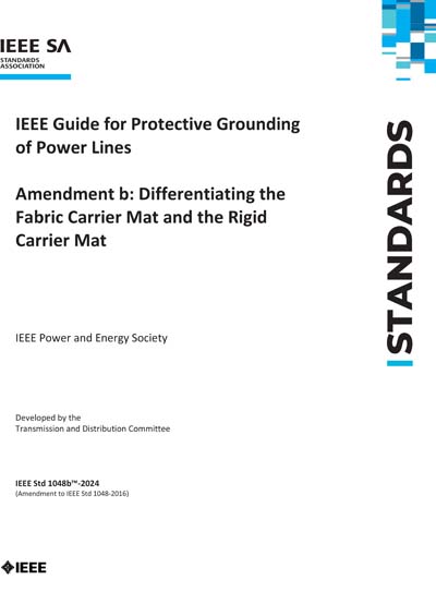 Standards PDF Cover Page