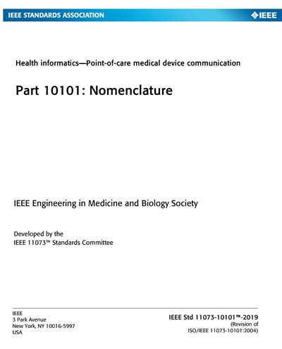 Standards PDF Cover Page