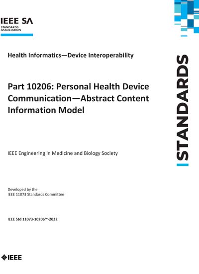 Standards PDF Cover Page