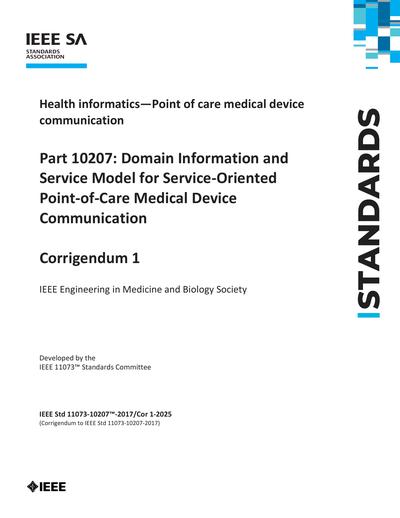 Standards PDF Cover Page