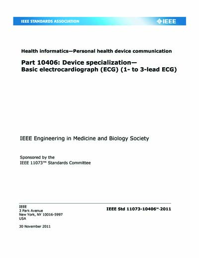 Standards PDF Cover Page