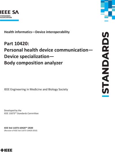 Standards PDF Cover Page