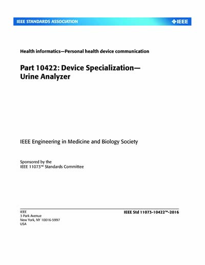 Standards PDF Cover Page