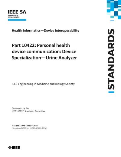 Standards PDF Cover Page