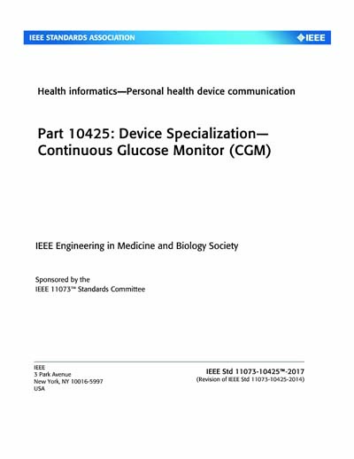 Standards PDF Cover Page