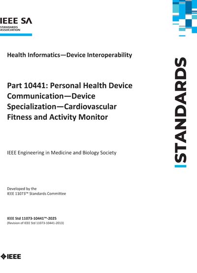 Standards PDF Cover Page