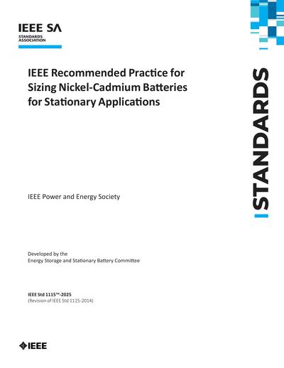 Standards PDF Cover Page