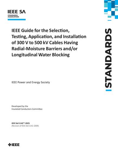 Standards PDF Cover Page