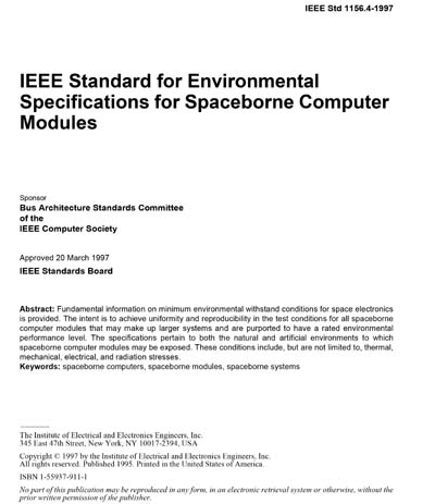 Standards PDF Cover Page