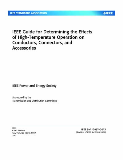 Standards PDF Cover Page
