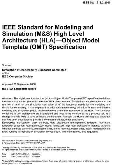 Standards PDF Cover Page