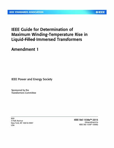 Standards PDF Cover Page