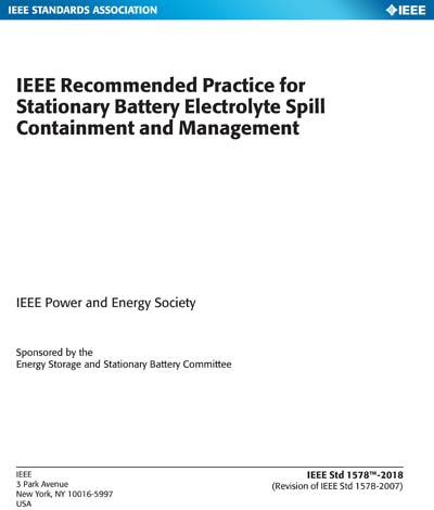 Standards PDF Cover Page