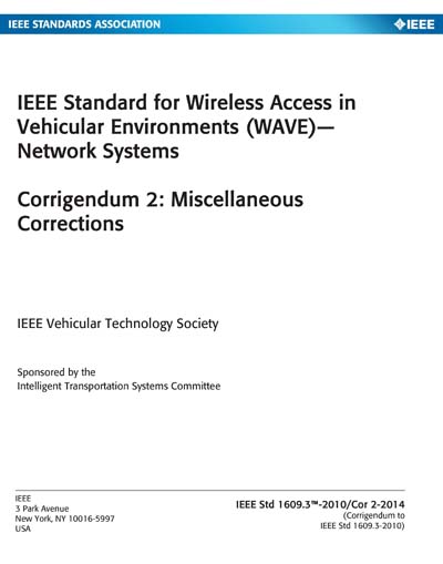 Standards PDF Cover Page