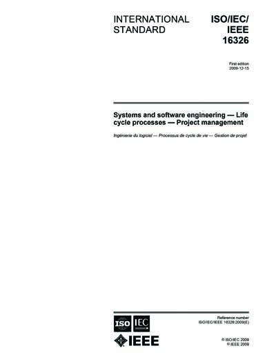 Standards PDF Cover Page