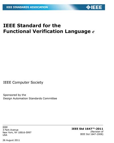Standards PDF Cover Page