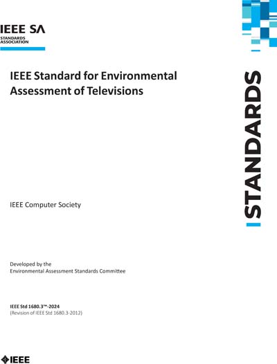 Standards PDF Cover Page