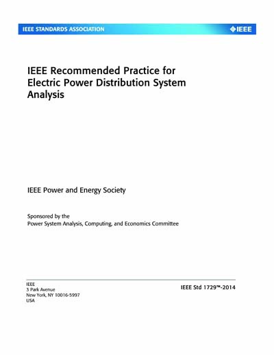Standards PDF Cover Page