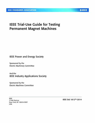 Standards PDF Cover Page