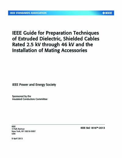 Standards PDF Cover Page