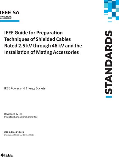 Standards PDF Cover Page