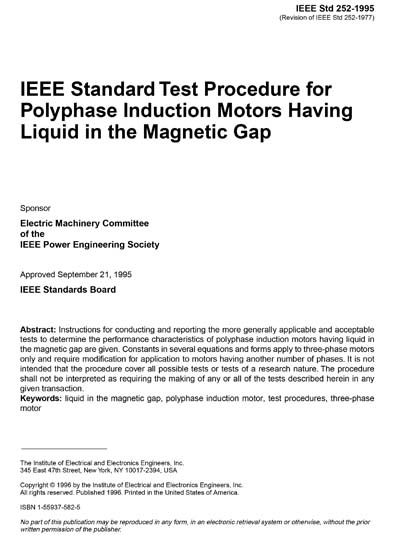 Standards PDF Cover Page