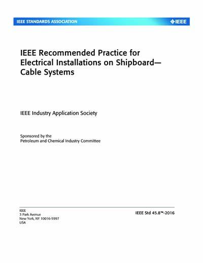Standards PDF Cover Page