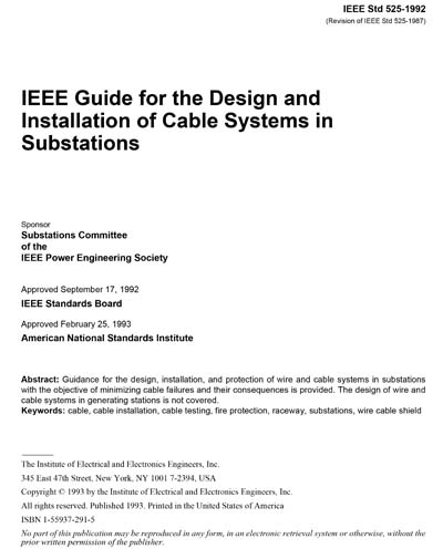 Standards PDF Cover Page