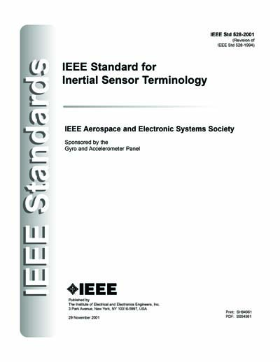 Standards PDF Cover Page