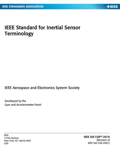 Standards PDF Cover Page