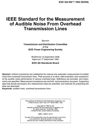 Standards PDF Cover Page