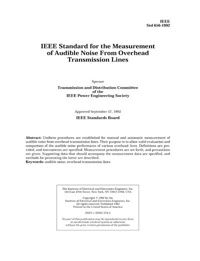 Standards PDF Cover Page