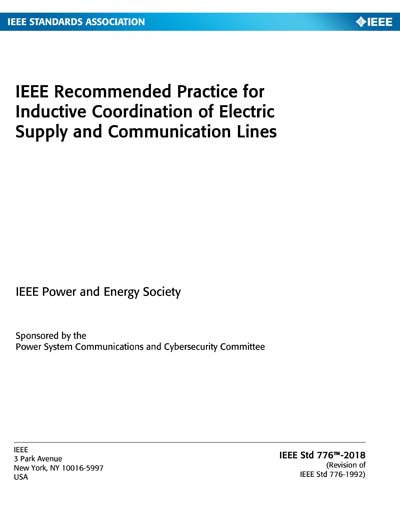 Standards PDF Cover Page
