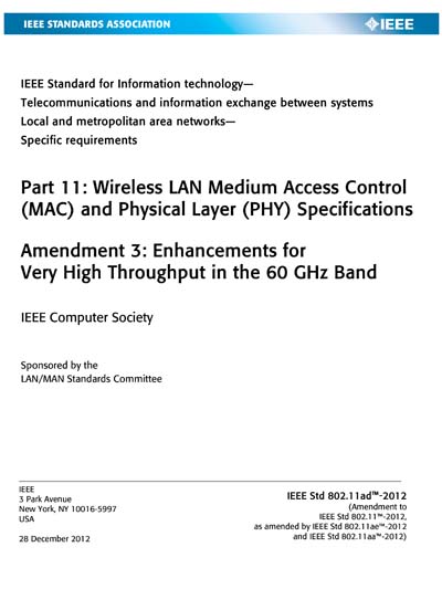 Standards PDF Cover Page