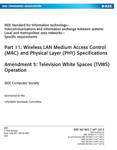 Standards PDF Cover Page