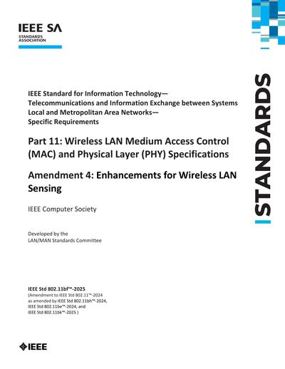 Standards PDF Cover Page