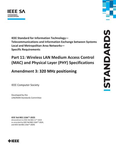 Standards PDF Cover Page