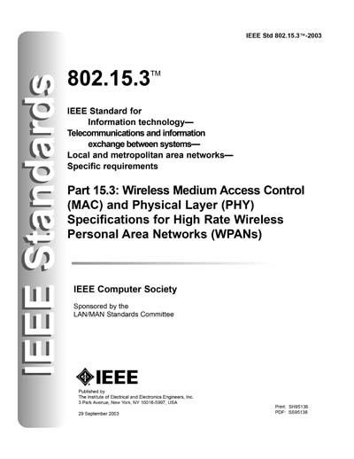 Standards PDF Cover Page
