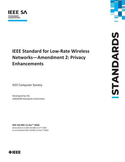 Standards PDF Cover Page